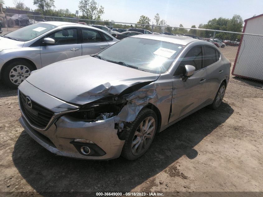 2014 MAZDA MAZDA3 S GRAND TOURING - JM1BM1W34E1127727