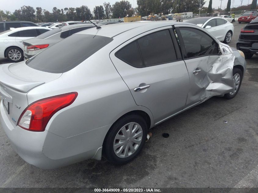 2014 NISSAN VERSA SV - 3N1CN7AP8EL804059