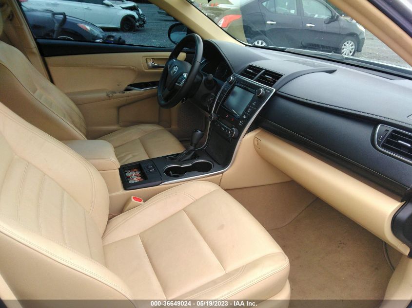 2015 TOYOTA CAMRY XLE/SE/LE/XSE - 4T4BF1FK1FR497777