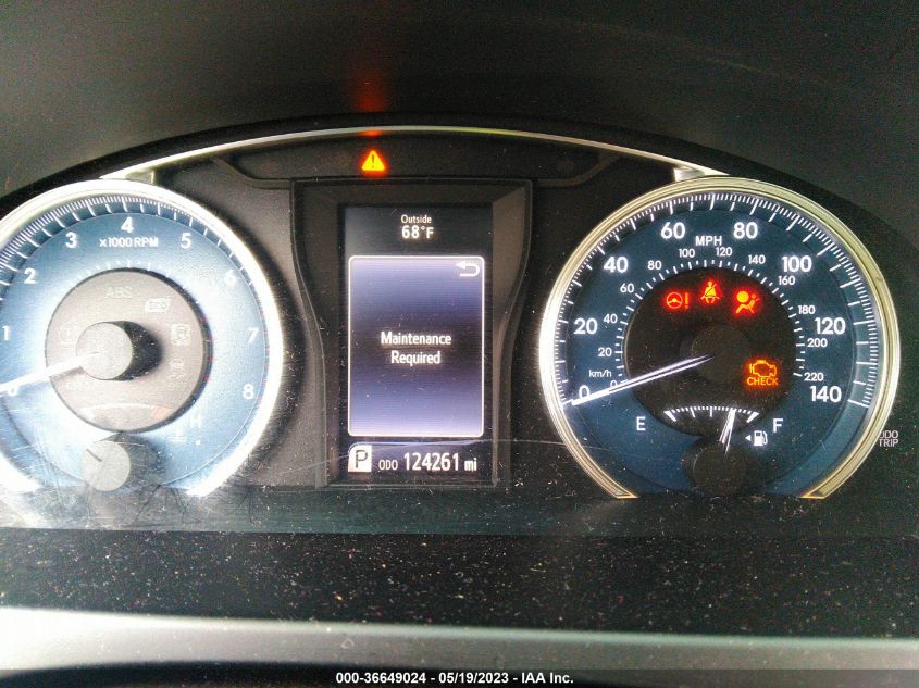 2015 TOYOTA CAMRY XLE/SE/LE/XSE - 4T4BF1FK1FR497777