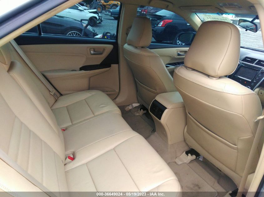 2015 TOYOTA CAMRY XLE/SE/LE/XSE - 4T4BF1FK1FR497777