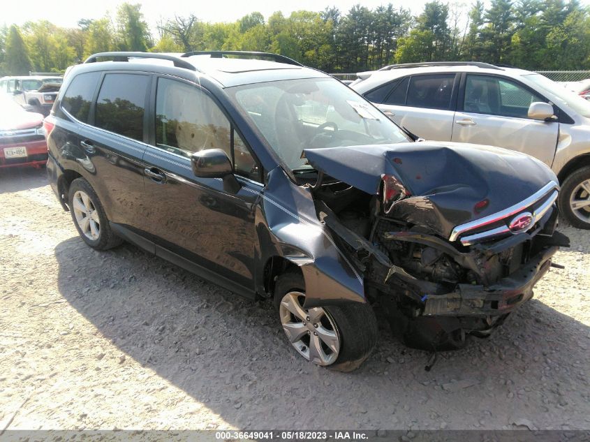 2016 SUBARU FORESTER 2.5I LIMITED - JF2SJAKC4GH467812