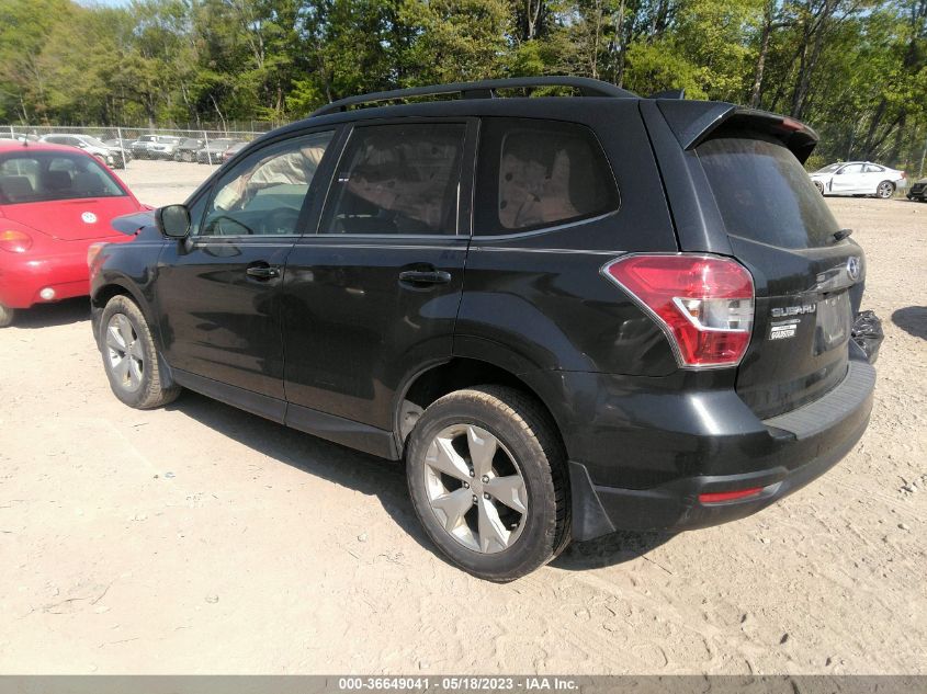 2016 SUBARU FORESTER 2.5I LIMITED - JF2SJAKC4GH467812