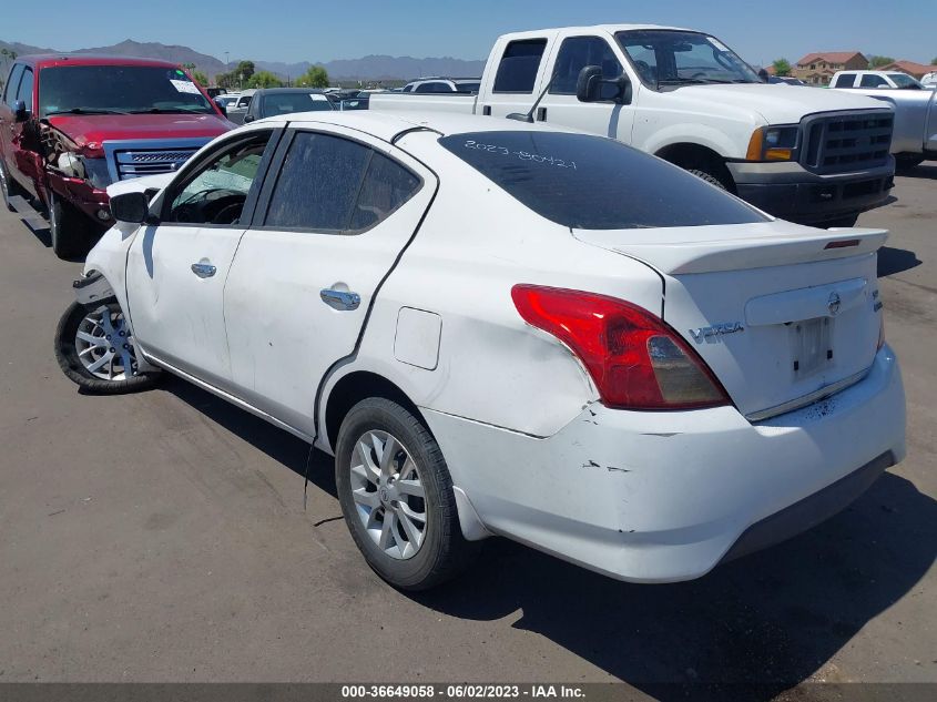 2017 NISSAN VERSA SEDAN SV - 3N1CN7AP7HL816627