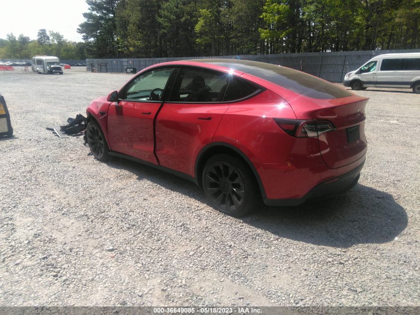 2021 TESLA MODEL Y LONG RANGE - 5YJYGAEE4MF294244