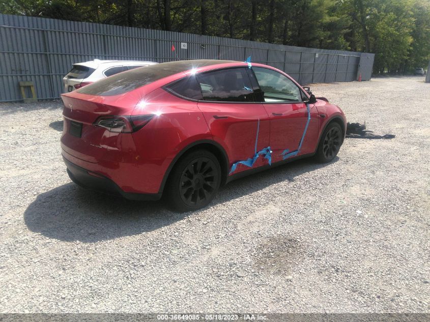 2021 TESLA MODEL Y LONG RANGE - 5YJYGAEE4MF294244