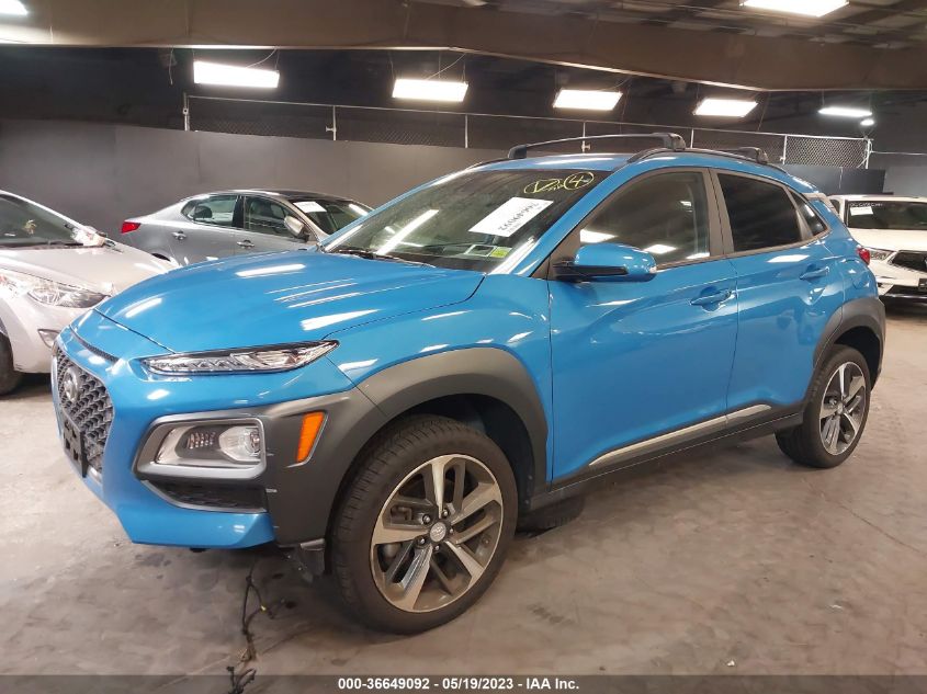 2020 HYUNDAI KONA LIMITED - KM8K3CA51LU468999