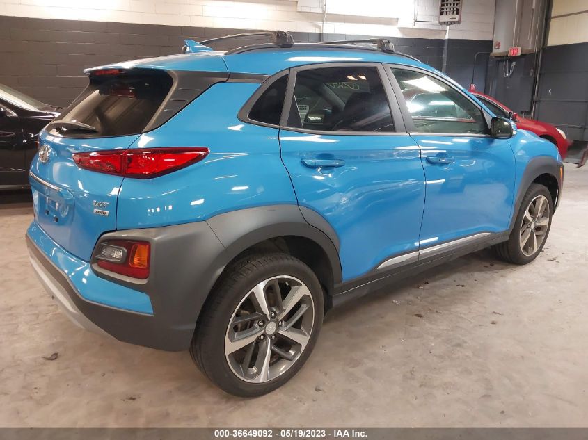 2020 HYUNDAI KONA LIMITED - KM8K3CA51LU468999