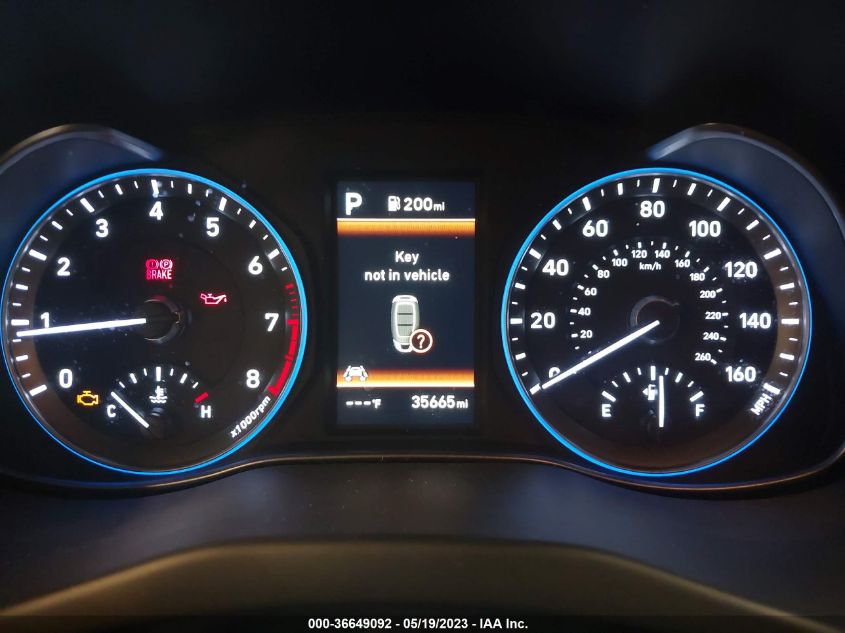 2020 HYUNDAI KONA LIMITED - KM8K3CA51LU468999
