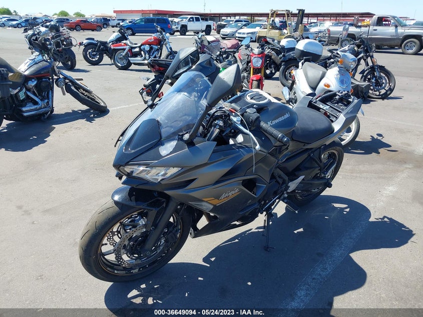 VIN ML5EXER19PDA83891 2023 KAWASAKI EX650 R