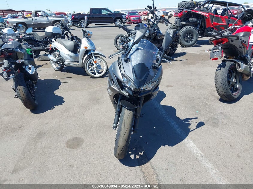 VIN ML5EXER19PDA83891 2023 KAWASAKI EX650 R