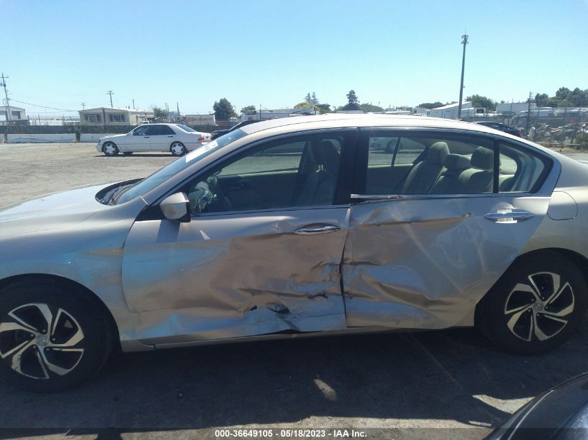 2016 HONDA ACCORD SEDAN LX - 1HGCR2F31GA027522