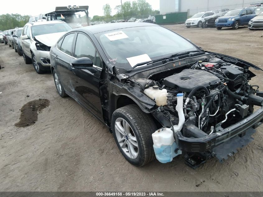 2018 FORD FUSION SE - 3FA6P0HD9JR108833