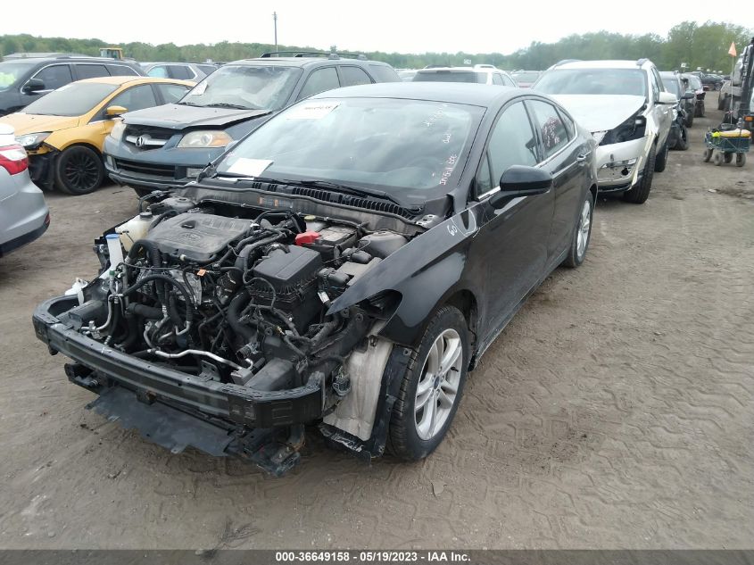 2018 FORD FUSION SE - 3FA6P0HD9JR108833