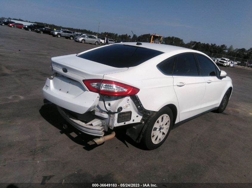 2014 FORD FUSION S - 1FA6P0G74E5407313