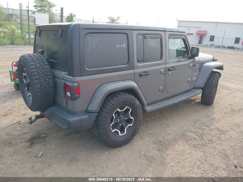 2019 JEEP WRANGLER UNLIMITED SAHARA - 1C4HJXEN0KW649312