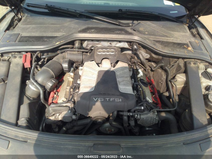 2013 AUDI A8 L 3.0L WAURGAFD6DN023730