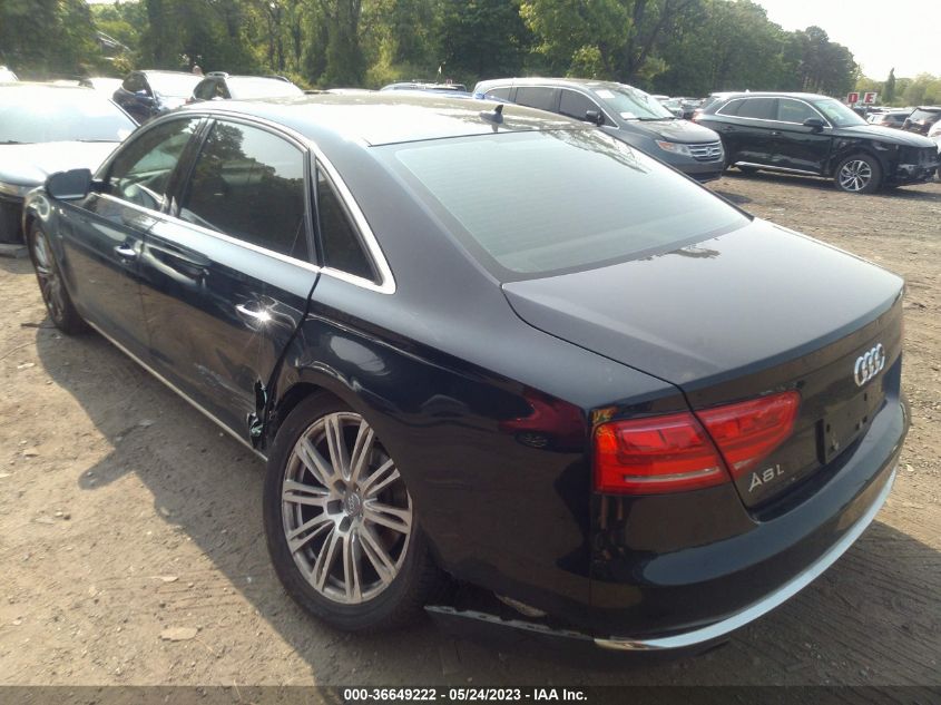 2013 AUDI A8 L 3.0L WAURGAFD6DN023730