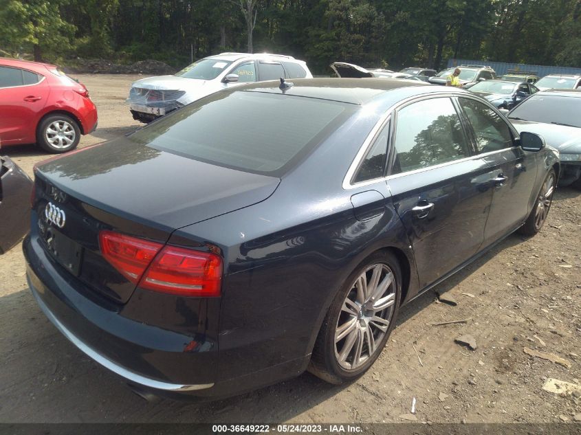 2013 AUDI A8 L 3.0L WAURGAFD6DN023730
