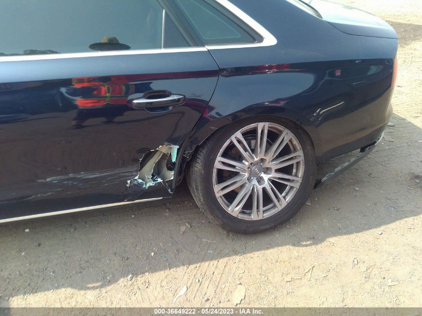 2013 AUDI A8 L 3.0L WAURGAFD6DN023730