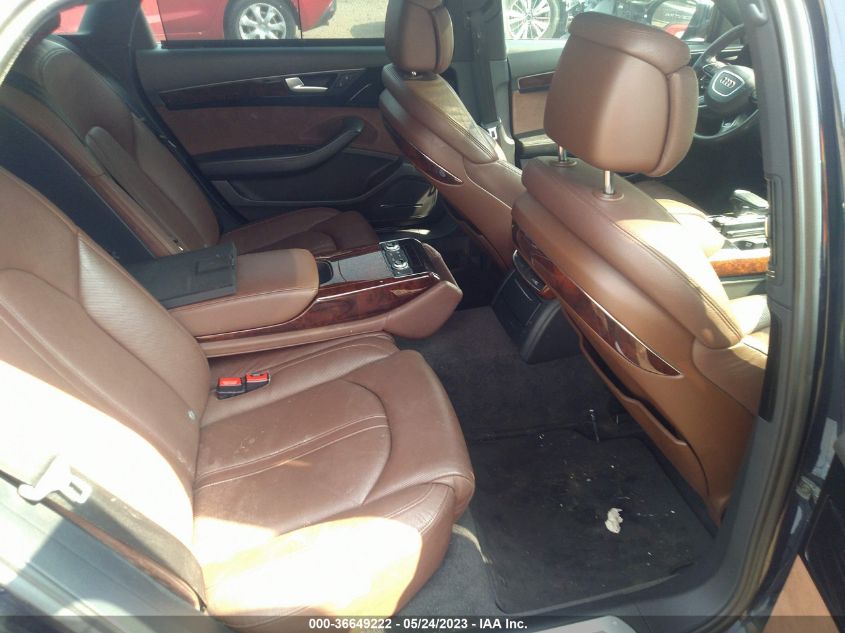 2013 AUDI A8 L 3.0L WAURGAFD6DN023730