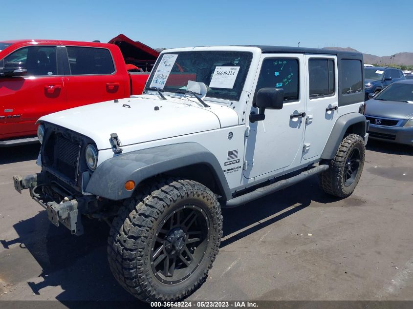 2017 JEEP WRANGLER UNLIMITED SPORT - 1C4BJWDG7HL753468
