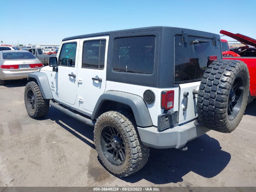 2017 JEEP WRANGLER UNLIMITED SPORT - 1C4BJWDG7HL753468