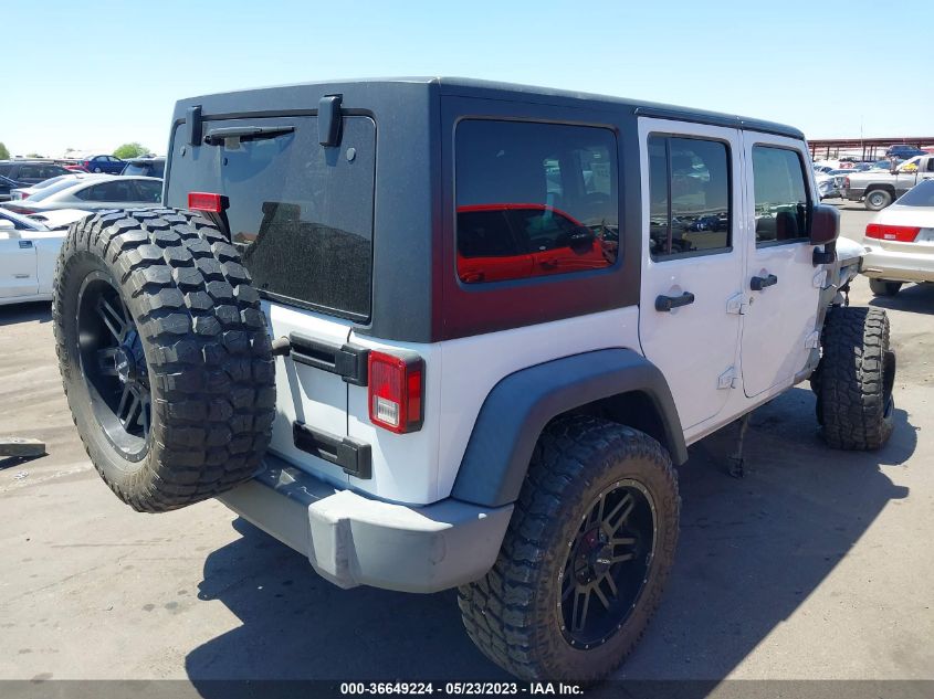 2017 JEEP WRANGLER UNLIMITED SPORT - 1C4BJWDG7HL753468