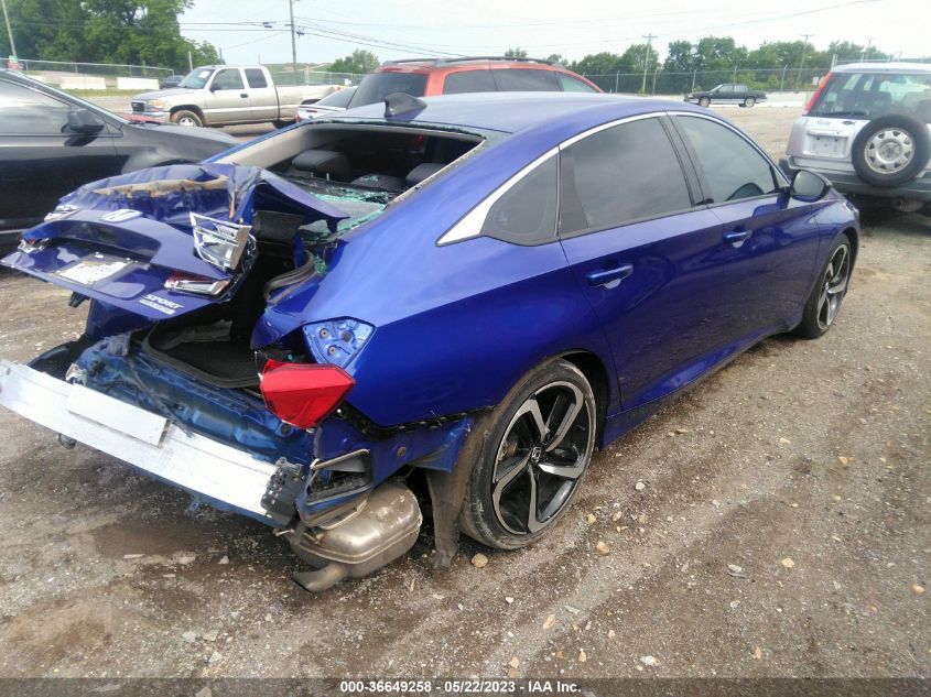 2021 HONDA ACCORD SEDAN SPORT SE - 1HGCV1F48MA010808