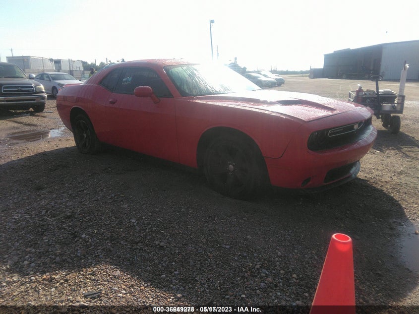 VIN 2C3CDZAG3JH227959 2018 DODGE CHALLENGER SXT