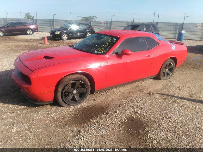 VIN 2C3CDZAG3JH227959 2018 DODGE CHALLENGER SXT