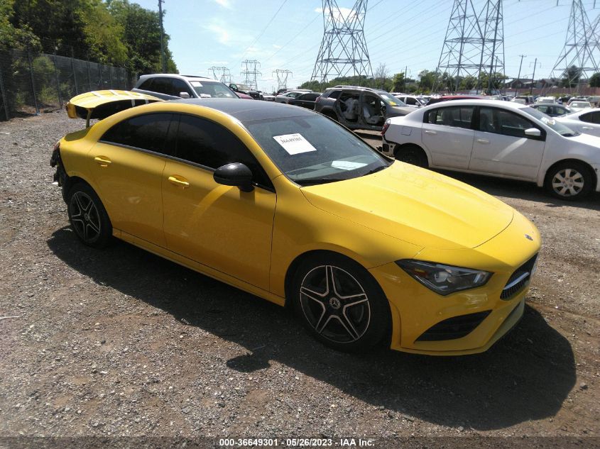 2020 MERCEDES-BENZ CLA CLA 250 - W1K5J4HBXLN085278