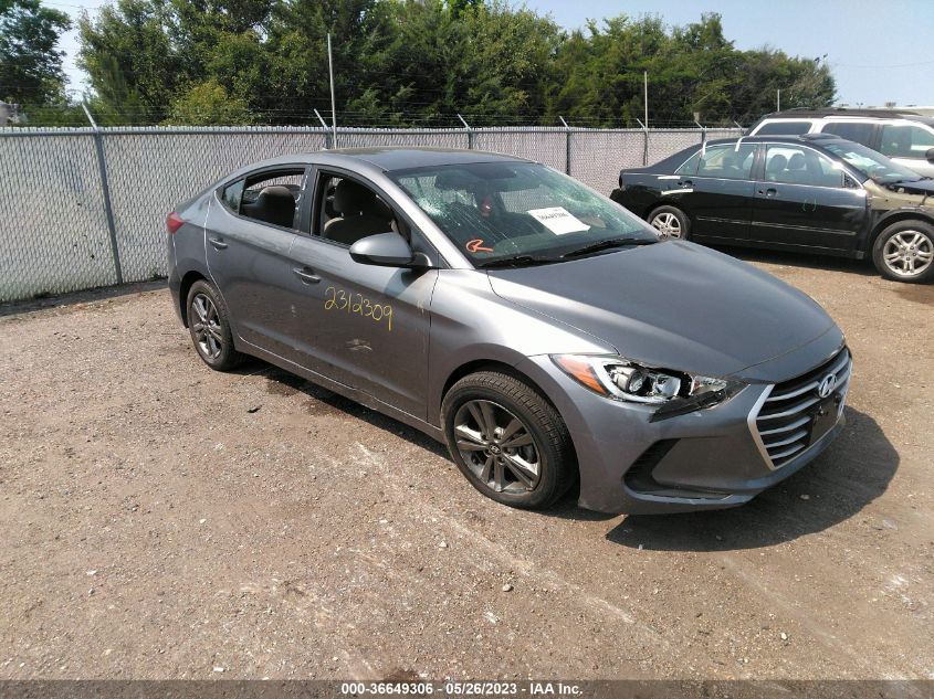 2018 HYUNDAI ELANTRA SEL - 5NPD84LF7JH240037