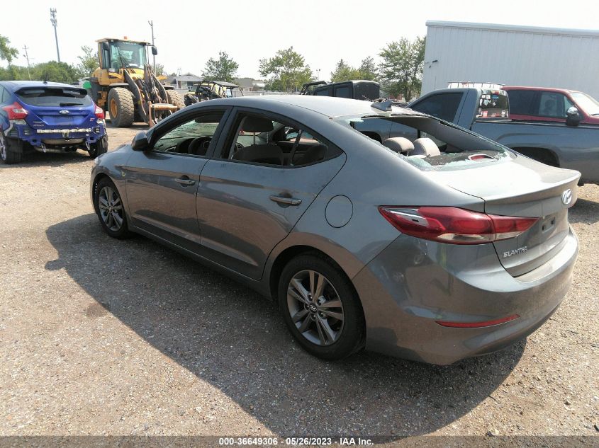 2018 HYUNDAI ELANTRA SEL - 5NPD84LF7JH240037