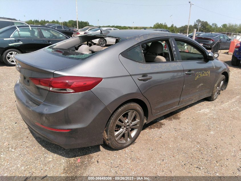 2018 HYUNDAI ELANTRA SEL - 5NPD84LF7JH240037