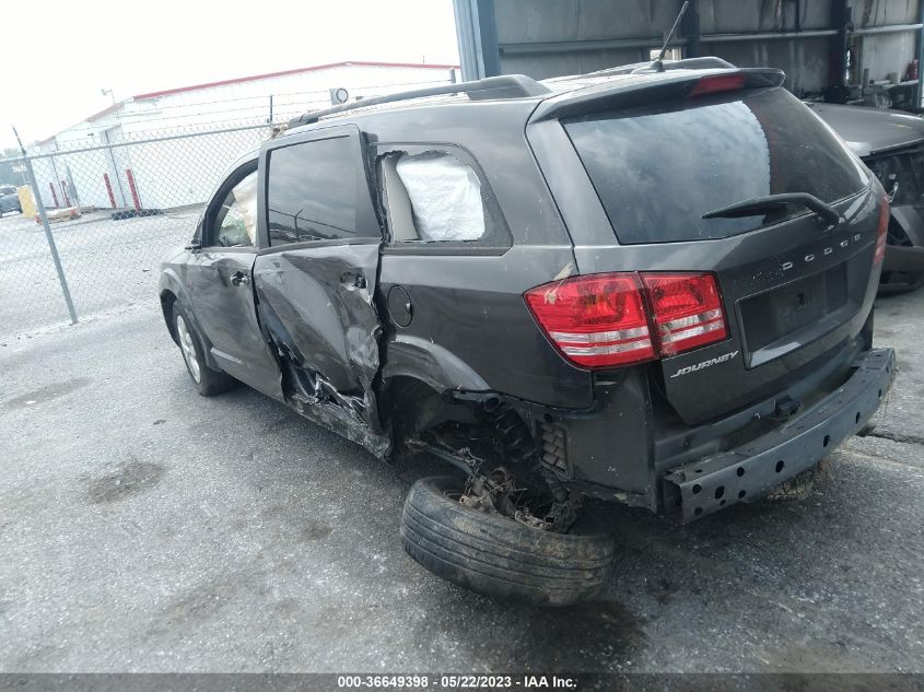 2016 DODGE JOURNEY SE - 3C4PDCAB9GT166857