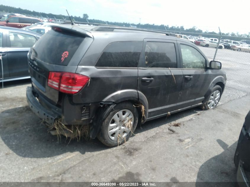2016 DODGE JOURNEY SE - 3C4PDCAB9GT166857