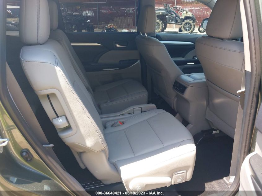 2019 TOYOTA HIGHLANDER SE/XLE - 5TDKZRFH8KS333384