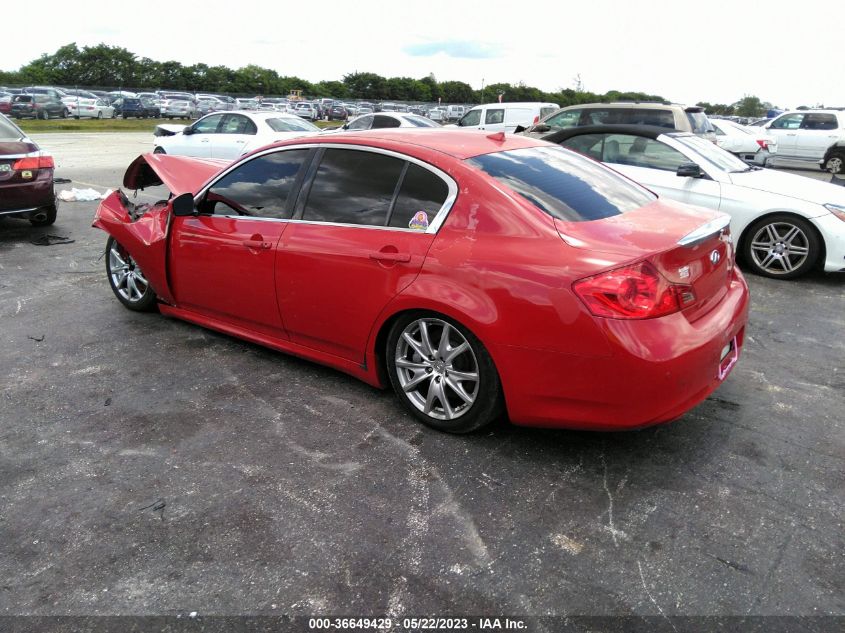 2013 INFINITI G37 JOURNEY - JN1CV6AP7DM301704