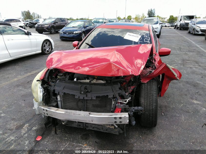 2013 INFINITI G37 JOURNEY - JN1CV6AP7DM301704