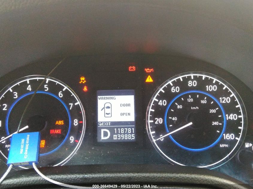 2013 INFINITI G37 JOURNEY - JN1CV6AP7DM301704