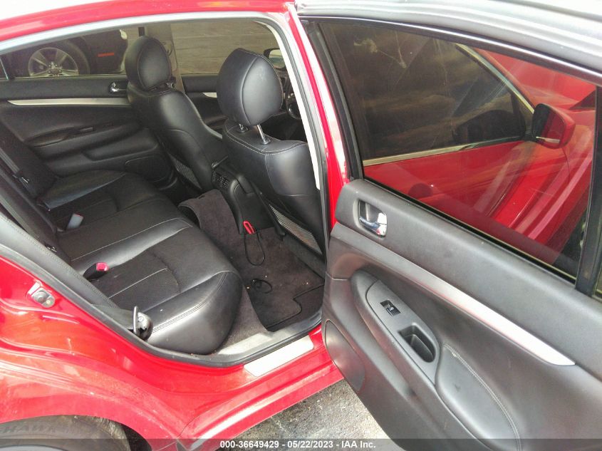 2013 INFINITI G37 JOURNEY - JN1CV6AP7DM301704