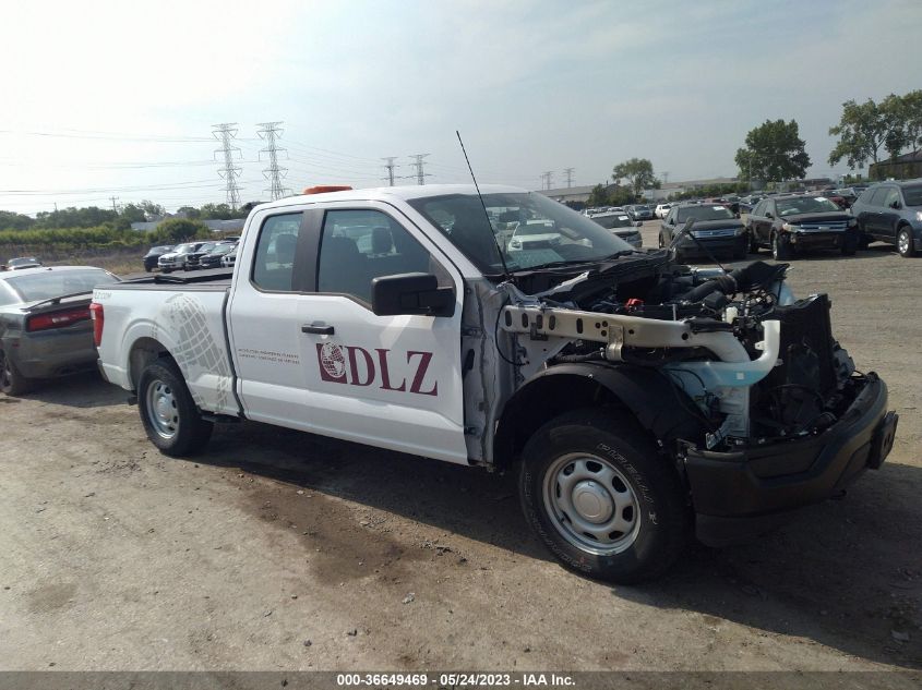2021 FORD F150 SUPER CAB - 1FTGX1EBGMKE65989