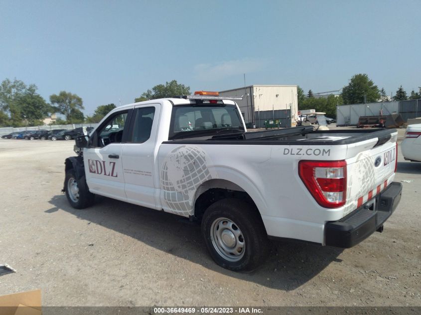 2021 FORD F150 SUPER CAB - 1FTGX1EBGMKE65989