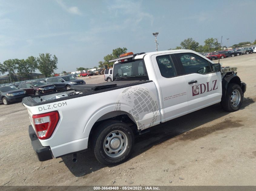 2021 FORD F150 SUPER CAB - 1FTGX1EBGMKE65989
