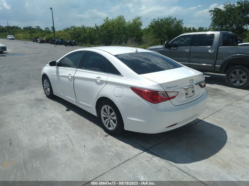 2013 HYUNDAI SONATA GLS - 5NPEB4AC7DH566598