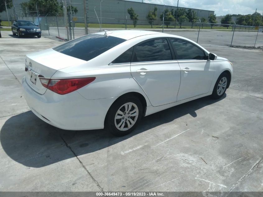 2013 HYUNDAI SONATA GLS - 5NPEB4AC7DH566598