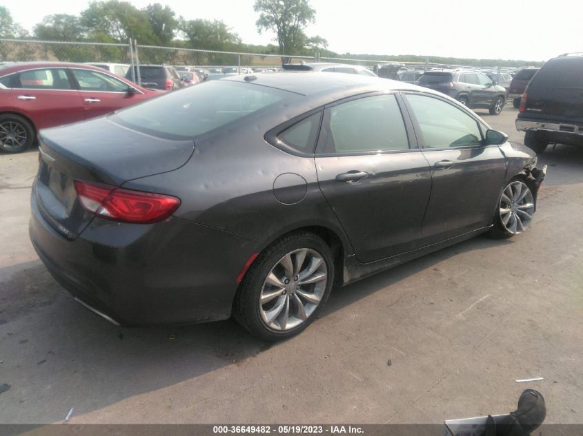 2016 CHRYSLER 200 S - 1C3CCCBB7GN150161