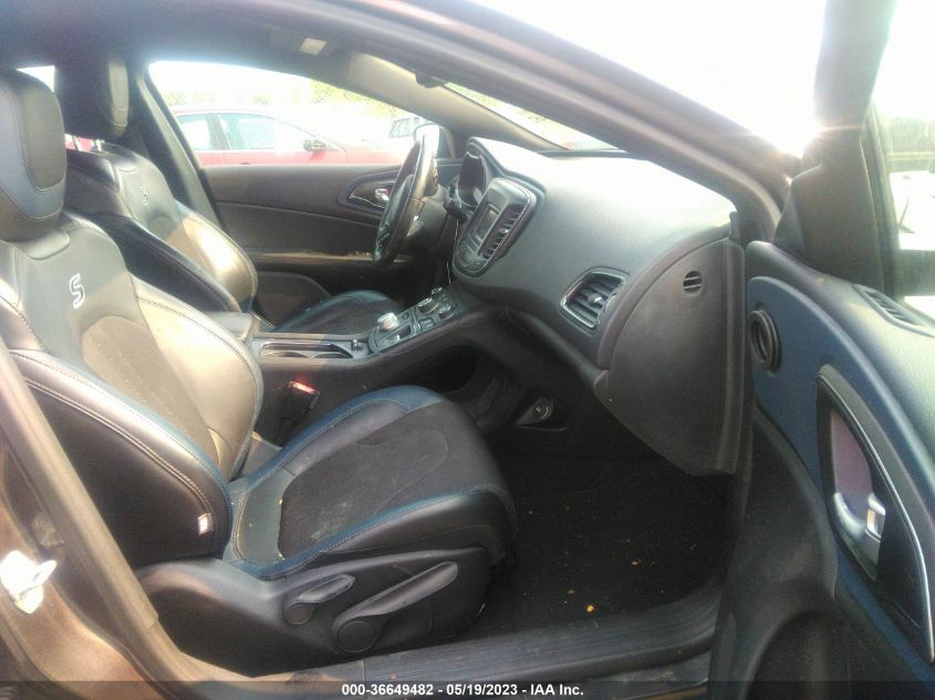 2016 CHRYSLER 200 S - 1C3CCCBB7GN150161