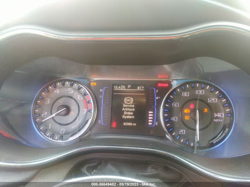 2016 CHRYSLER 200 S - 1C3CCCBB7GN150161